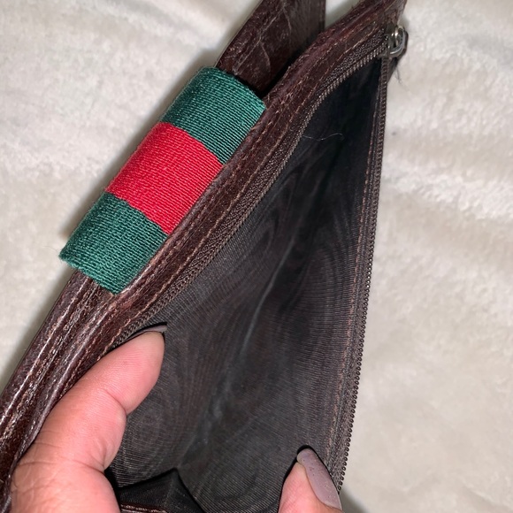 👑✅PRICE FIRM✅ AUTHENTIC Gucci Web Long Wallet - Picture 10 of 17